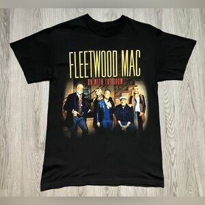 Fleetwood Mac 2014 tour merch Band T Graphic T-Shirt double sided